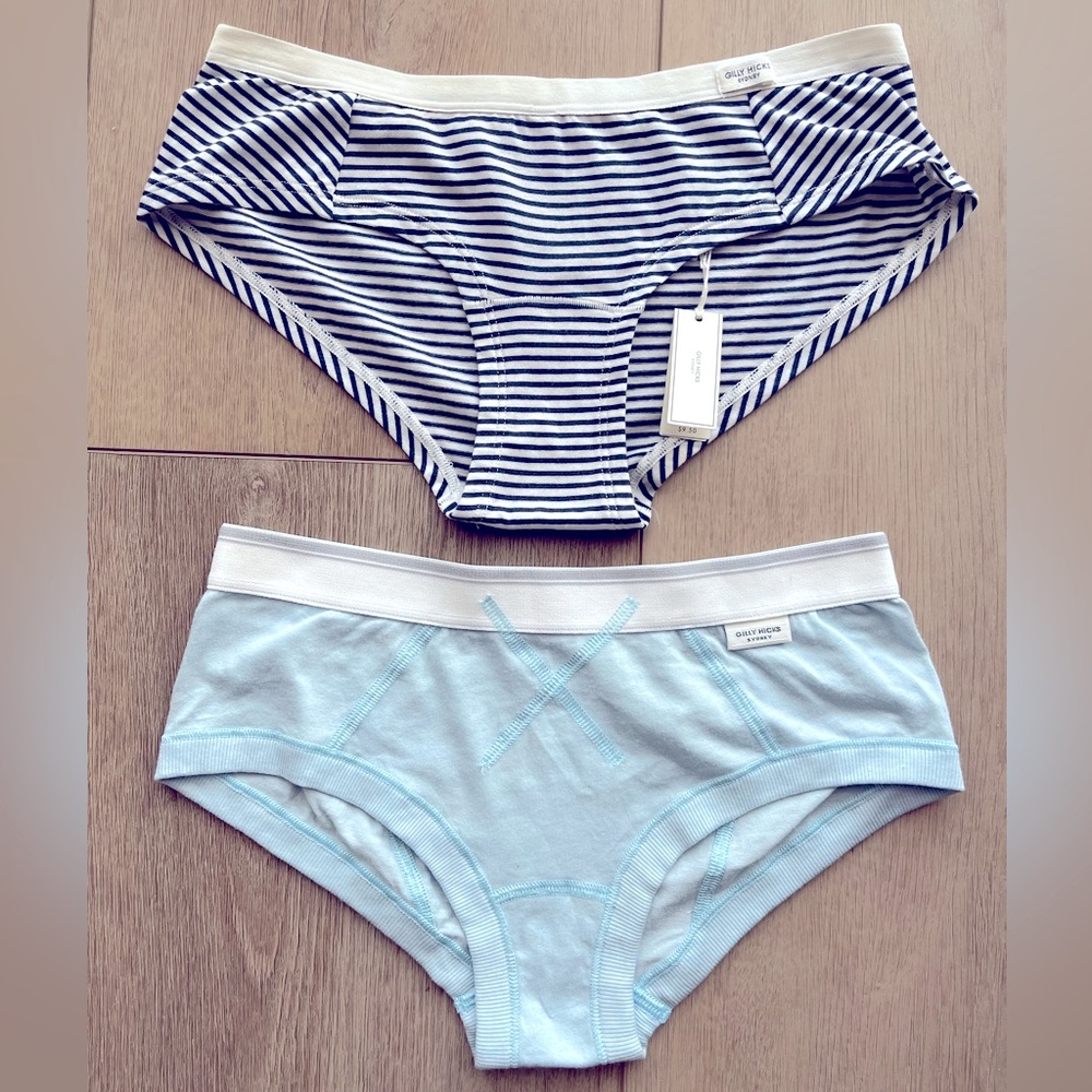 NWT LOT x3 Gilly Hicks & Victoria's Secret panties XS